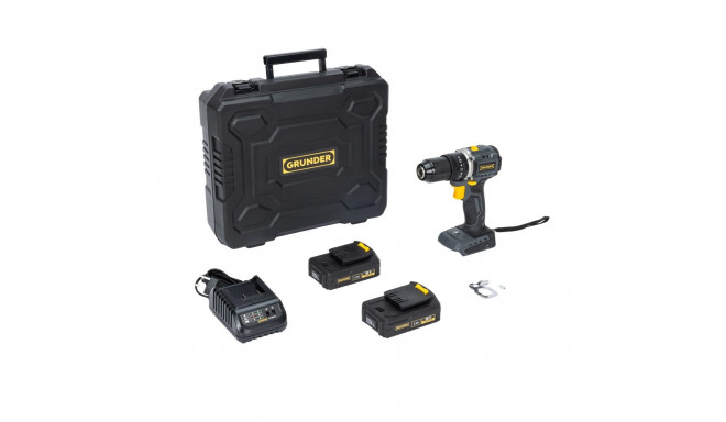 CORDLESS IMP DRILL CD-B0B18 18V BL 2X2AH