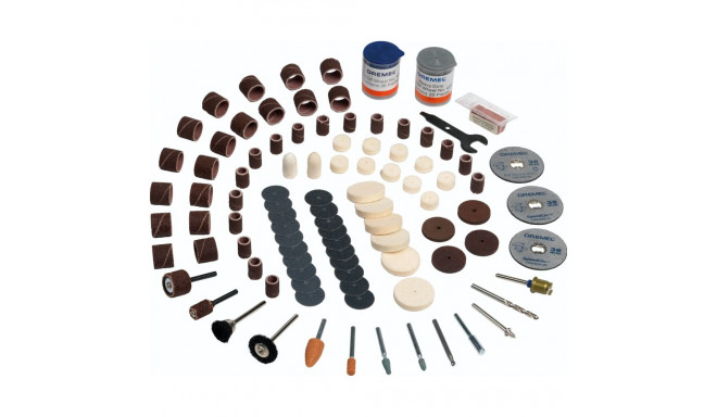 Dremel 724 Multipurpose Accessory Set 150 pieces