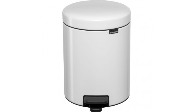 Brabantia Pedal Bin Newicon 5,0 L valge prügikast