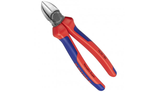KNIPEX wire cutter chrome 180 mm