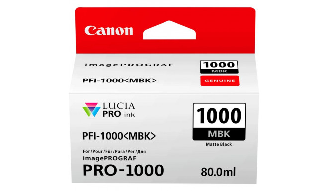 Canon PFI-1000 MBK matt must