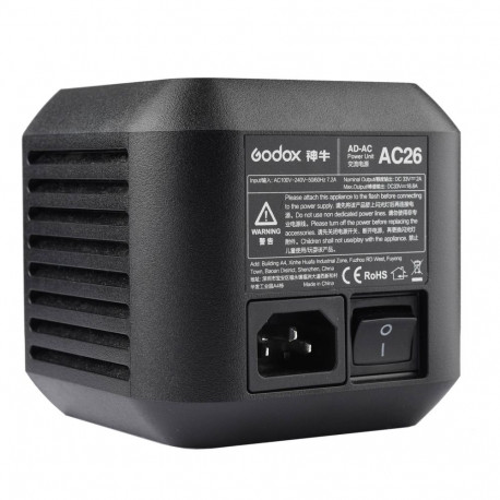 Godox AC26 toiteadapter AD600 Pro jaoks