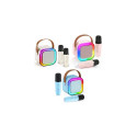 Blackmoon K12 Karaoke Bluetooth speaker with 2 microphones RGB (Mix colors)