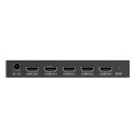 PremiumCord HDMI 4 inputs - 1 output, 4K@60Hz multi display system