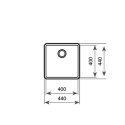 Sink Teka Be Linea RS15 40.40