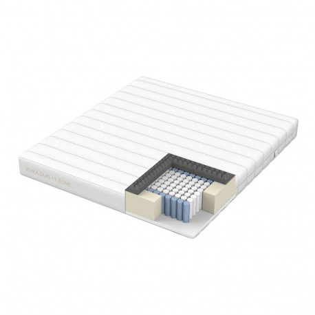 Spring mattress KUKA DUO 11 ZONE 90x200xH19cm
