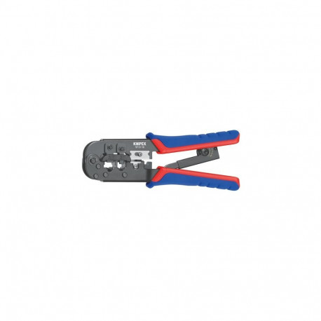 Crimpzange 97 51 10 (blau/rot, für RJ-11/12 und RJ-45-Stecker)