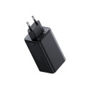Baseus GaN6 Pro Charger 100W 2 x USB-C 2 x USB-A with Black USB-C Cable 100W 1m - Black Baseus GaN6 Pro Charger 100W 2 x USB-C 2 x USB-A with Black USB-C Cable 100W 1m - Black