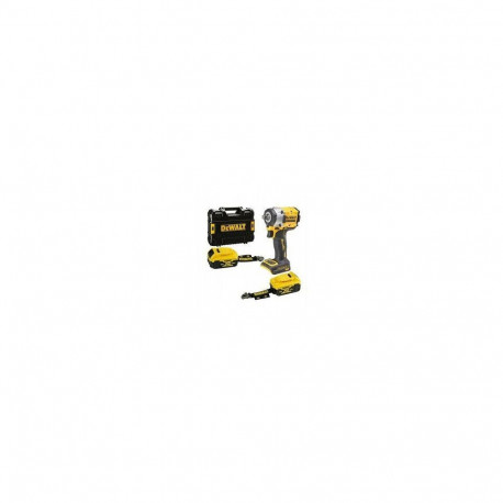 DEWALT. IMPACT WRENCH 1/2" 18V DCF921P2LRT 406Nm 2x5.0Ah TSTAK RING, WITHOUT CHARGER, LANYARD READY 