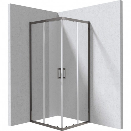 ristkülikukujuline dušinurk 80x90 cm