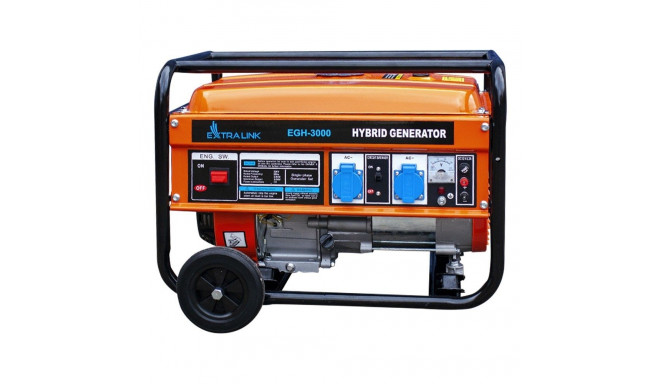 Extralink EGH-3000 hübriid elektrigeneraator, 3kW 1F