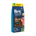 BRIT Premium by Nature Sensitive lambaliha ja riisiga kuiv koeratoit 15kg + 3kg