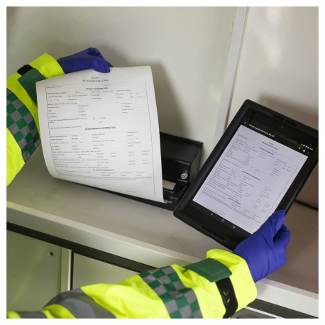 Brother PJ862 203 x 200 DPI juhtmega ja juhtmevaba otsene termiline mobiilne printer