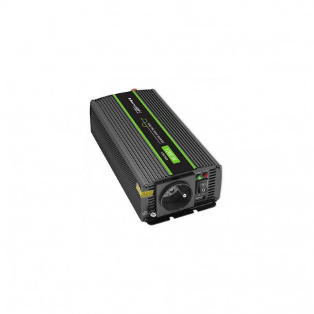Qoltec Monolith toiteadapter/inverter auto 1200 W must