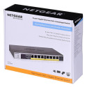 NETGEAR GS108PP Unmanaged Gigabit Ethernet (10/100/1000) Power over Ethernet (PoE) Black