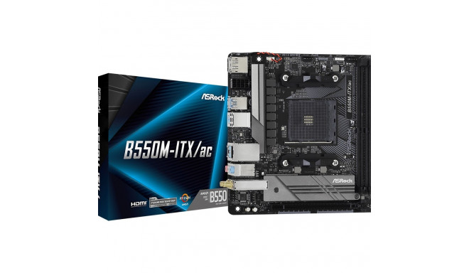 Asrock B550M-ITX/ac Socket AM4 mini ITX AMD  B550
