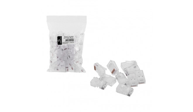 Cablexpert PLUG3UP6/100 juhtmekonnektor 1 läbipaistev