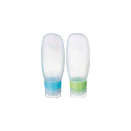 Go Travel Squeezy Bottles 100 ml Plastic, Silicone Bottle