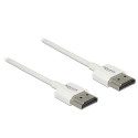DeLOCK 85122 HDMI cable 1 m HDMI Type A (Standard) White