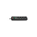Brennenstuhl 1153904314 power extension 1.5 m 4 AC outlet(s) Indoor Anthracite