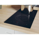 CANDY Ceramic Domino Hob CDH30, 2 cooking zones, Width 28.8 cm, Black color