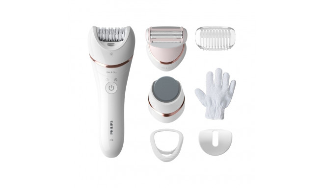 Philips Series 8000 wet and dry epilator BRE730/10