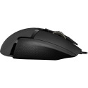 Logitech G502 HERO, wired gaming mouse, black