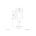 Neomounts DS42-430BL12 telerialus pööratav 23-43" maksimaalne kandevõime 50 kg must