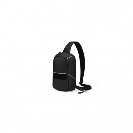 Dicota Sling Bag Reflective shoulder bag, black