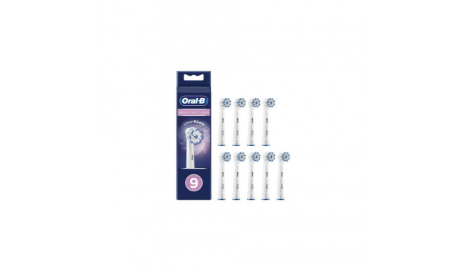 Oral-B Sensitive Clean replacement brush, 9 pcs.