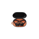 Skullcandy Push Play Active wireless earbuds, black/orange