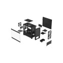 Fractal Design | Pop Mini Air RGB | Side window | Black TG Clear Tint | mATX, Mini ITX | Power suppl