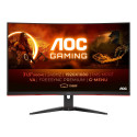 AOC | Curved Gaming Monitor | C32G2ZE | 31.5 " | VA | FHD | 16:9 | 240 Hz | 1 ms | 1920 x 1080 | 300