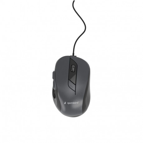 MOUSE USB OPTICAL BLACK/GREY/MUS-6B-01-BG GEMBIRD