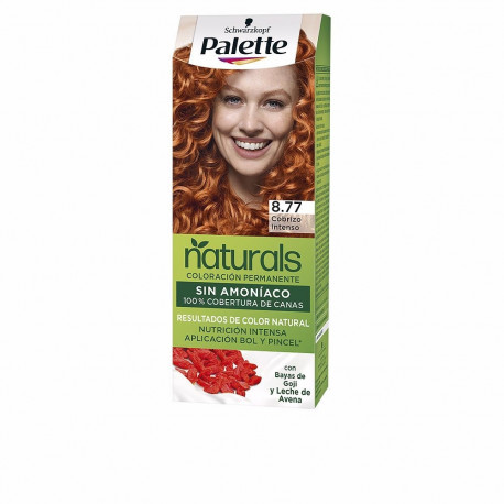 Palette juuksevärv Natural #8.77 1tk, intensiivne vaskne