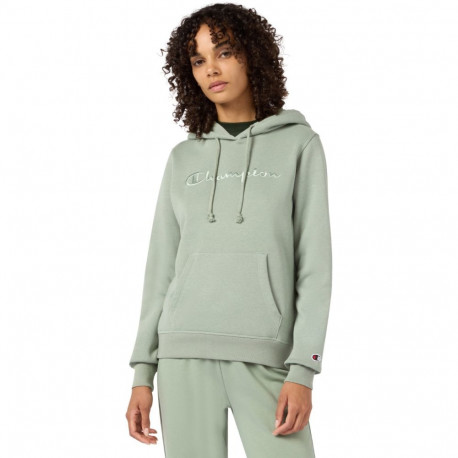 Bluza damska Champion Hooded Sweatshirt zielona 118379 GS148 L