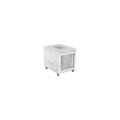 LANBERG vabaltseisev 19/15U 800x1000 võrest uksega LCD kokkupandav hall rack-kapp