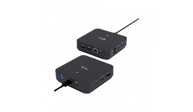 I-TEC USB-C DS 2 x HDMI 1x DP 1x GLAN 1x USB-C 3.2 3x USB-A 3.2 2x USB 2.0 1x 3.5mm Audio/Mic 1x 100