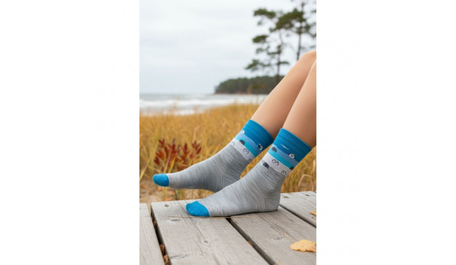 SOKISAHTEL HEYYOU hüljestega meriinovillased soojad sokid 444, 446