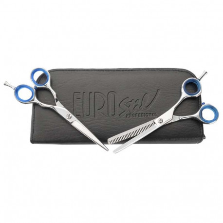 EUROSTIL CORTE 7 ESCULPIR 2 TIJERAS ESTUCHE 1UN