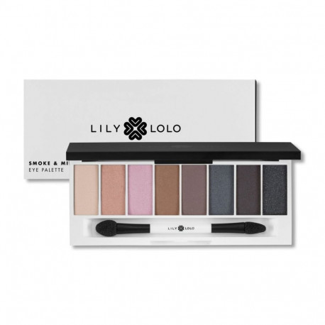 LILY LOLO MAQUILLAJE PALETA 8 SOMBRA DE OJOS SMOKE & MIRRORS 1UN