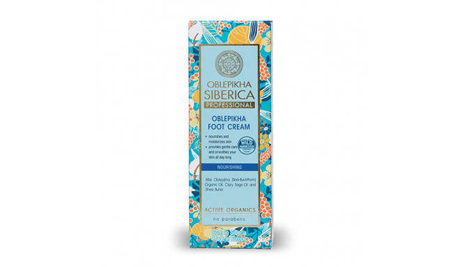 NATURA SIBERICA OBLEPIKHA NOURISHING CREMA DE PIES 75ML