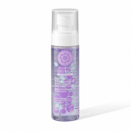 NATURA SIBERICA BLUEBERRY ANTI-OX TONICO FACIAL MIST WILD BLUEBERRY 100ML