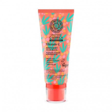 NATURA SIBERICA OBLEPIKHA BERRICA RESTORING MASCARILLA FACIAL VITAMIN C 100ML