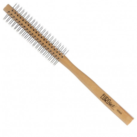 Eurostil ümarhari 9mm puidust nailonharjastega 1tk