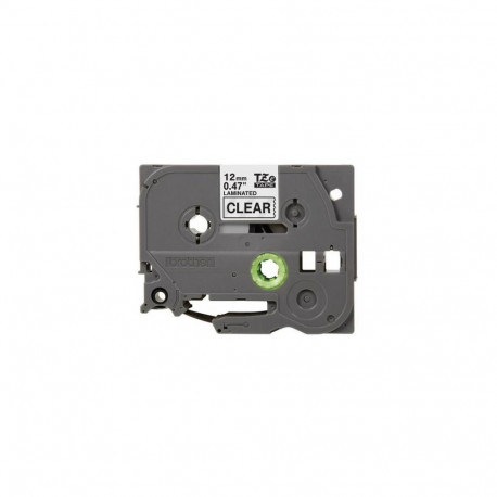 Kleepkirjalint/markeerimislint BROTHER TZE-131 12mm must/läbipaistval analoog