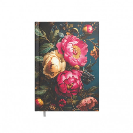 Raamatkalender Minister Disain Nädal H  Esmeralda A5, kõvaköide, pildiga kaaned, nädala sisu 2026a.