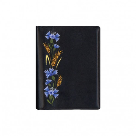 Raamatkalender MINISTER Tikand Nädal H Rukkilill A5, spiraalköide, kunstnahast kaaned 2026a.