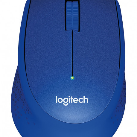 Logitech wireless mouse M330 Silent Plus, blue