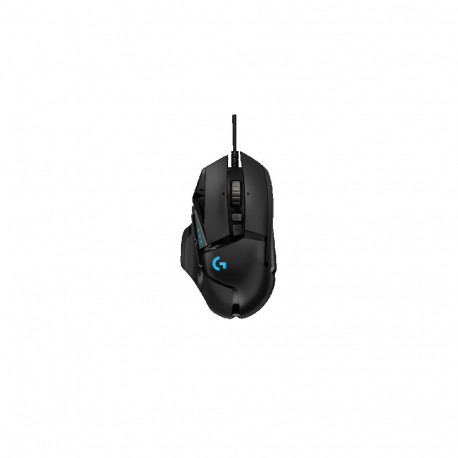 Logitech G502 HERO Wired Gaming Mouse, USB Type-A, Optical, 25600 DPI, Black